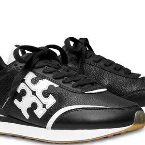 Tory Burch Black and White Sneakers